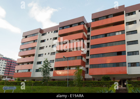 Wohngebäuden Blöcke Brasilia Brasilien Stockfoto