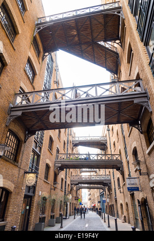 SHAD Thames umgebaute Lagerhäuser, London, England, Großbritannien Stockfoto