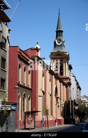 Basilica De La Merced Santiago Chile Stockfoto