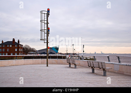 Humberside Blick auf The Deep Kingston upon Hull Stockfoto