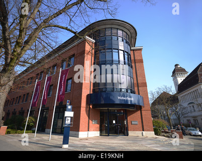 Weberbank, Hohenzollerndamm, Wilmersdorf, Berlin, Deutschland Stockfoto