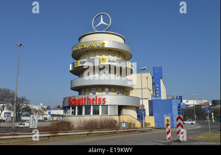 AVUS-Motel, AVUS, Charlottenburg, Berlin, Deutschland Stockfoto