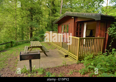 In der neuen Gesamtstruktur Godshill Hampshire UK England Lodge Stockfoto