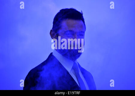 Tokio, Japan. 27. Mai 2014. Hugh Jackman besucht die Premiere von "X-Men: Days of Future Past" Roppongi Hills in Tokio am Mai 27, 2014/Bild Arena Allianz Credit: Dpa picture-Alliance/Alamy Live News Stockfoto
