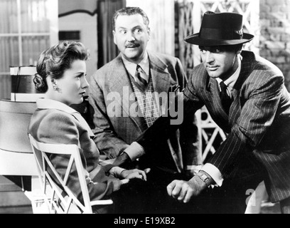 Verdacht - Cary Grant: Joan Fontaine Nigel Bruce - Regie: Alfred Hitchcock - 1941 - RKO Radio Pictures Stockfoto