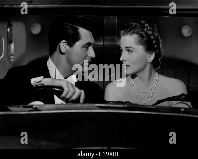 Verdacht - Cary Grant: Joan Fontaine - Regie: Alfred Hitchcock - 1941 - RKO Radio Pictures Stockfoto