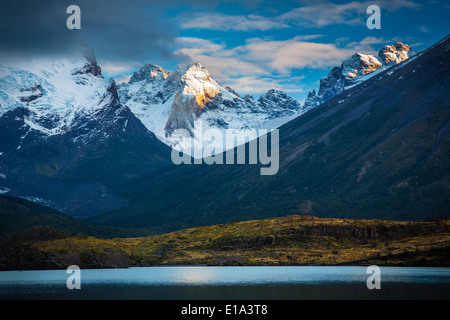 Torres del Paine Nationalpark ist ein Nationalpark im Süden Patagoniens Stockfoto