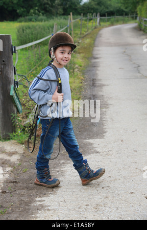 Reitstunden Stockfoto