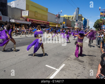 2014 San Francisco Carnaval Grand Parade Stockfoto