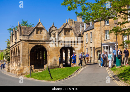 Chipping Campden Markthalle gebaut 1646 High Street Chipping Campden The Cotswolds Gloucestershire England UK EU Europa Stockfoto