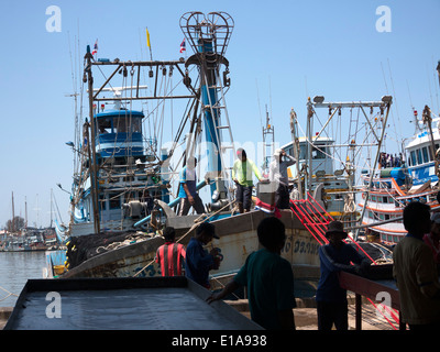 Thailande Port de Peche de Phuket, Fischerei Hafen von Phuket, Boote, Stockfoto