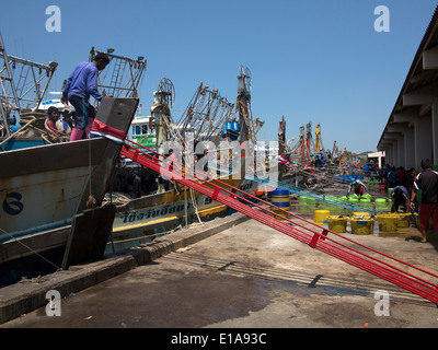 Thailande Port de Peche de Phuket, Fischerei Hafen von Phuket, Boote, Stockfoto