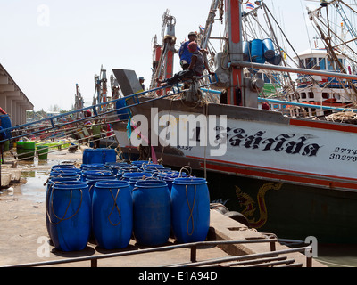 Thailande Port de Peche de Phuket, Fischerei Hafen von Phuket, Boote, Stockfoto