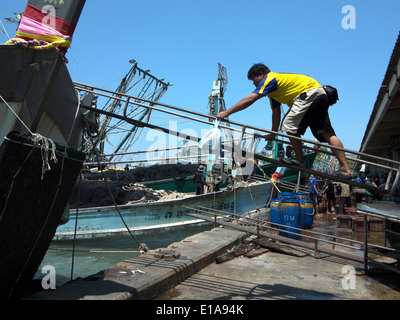 Thailande Port de Peche de Phuket, Fischerei Hafen von Phuket, Boote, Stockfoto