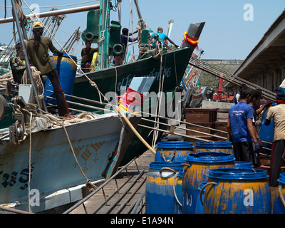 Thailande Port de Peche de Phuket, Fischerei Hafen von Phuket, Boote, Stockfoto