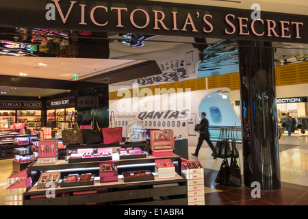 Sydney Australien, Kingsford-Smith Airport, SYD, Terminal, Vorderseite, Eingang, Verkaufsmarken anzeigen, Verkauf, Shopping Shopper Shopper Shopper Shop Shops Markt Märkte Marke Stockfoto