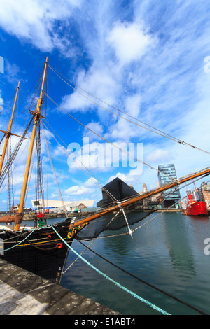 Albert Dock, historischen Hafen von Liverpool, Liverpool, England. Stockfoto