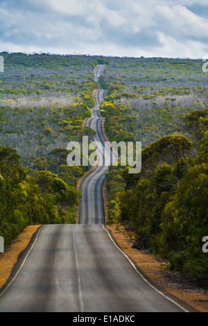 Der Weg zum Cape du geschafft, Flinders Chase Nationalpark, Kangaroo Island, South Australia Stockfoto