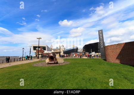 Albert Dock, historischen Hafen von Liverpool, Liverpool, England.