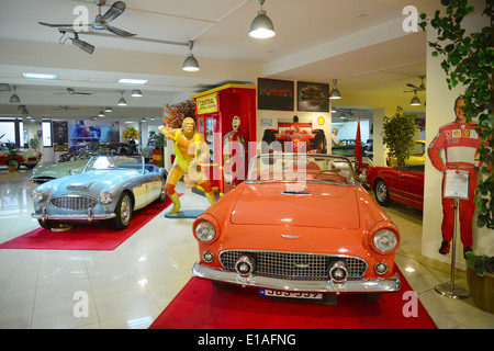 Amerikanische Thunderbird Auto, Malta Classic Car Museum, Qawra, St. Pauls Bay, Northern District, Republik Malta Stockfoto