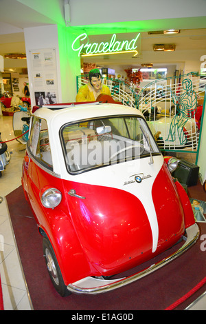 BMW Isetta "Bubble Car", Oldtimer-Museum, Qawra, St. Pauls Bay (San Pawl il-Baħar), Northern District, Republik Malta Stockfoto