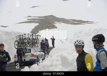 Val Martello, Italien. 27. Mai 2014. Giro d Italia, Etappe 16/Ponte di Legno - Val Martello, Gavia Credit: Action Plus Sport Bilder/Alamy Live News Stockfoto