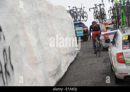 Val Martello, Italien. 27. Mai 2014. Giro d Italia, Etappe 16/Ponte di Legno - Val Martello, Gavia Credit: Action Plus Sport Bilder/Alamy Live News Stockfoto