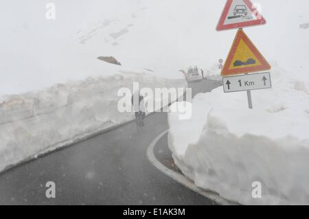 Val Martello, Italien. 27. Mai 2014. Giro d Italia, Etappe 16/Ponte di Legno - Val Martello, Gavia Credit: Action Plus Sport Bilder/Alamy Live News Stockfoto