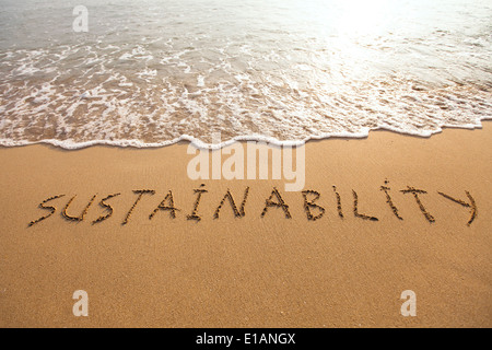 Nachhaltigkeitskonzept Stockfoto