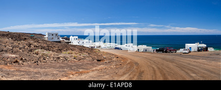 Lanzarote-Insel-panorama Stockfoto