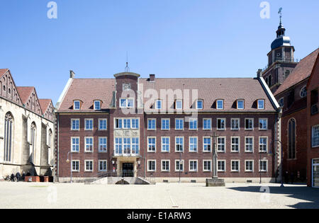 Rathaus, Coesfeld, Münsterland, Nordrhein-Westfalen, Deutschland Stockfoto