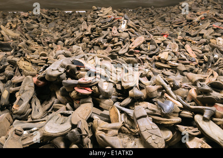 Europa, Polen, Schlesien, Oswiecim, Auschwitz-Birkenau, deutsche Nazi-Konzentrationslager und Vernichtungslager Lager, Museum, Unesco Stockfoto