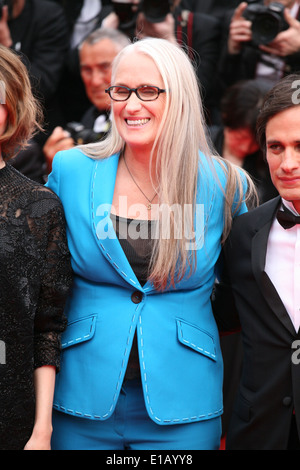 Director Jane Campion in der Grace Kelly-Gala screening und Öffnung Zeremonie roten Teppich bei den 67. Filmfestspielen von Cannes Stockfoto
