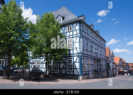 öffentliche Bibliothek der Stadt Korbach, Hessen, Deutschland, Europa Stockfoto