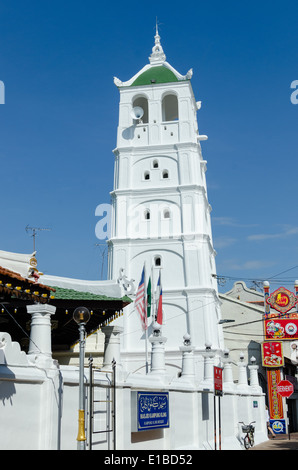 Kampung Kling Moschee in der malaysischen Stadt Melaka Stockfoto