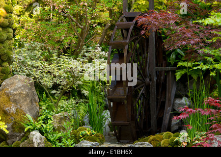 Das Togenkyo-A Paradies auf Erde Garten, ein Handwerker Garten, Gewinner einer Goldmedaille auf der Chelsea Flower Show 2014 Stockfoto