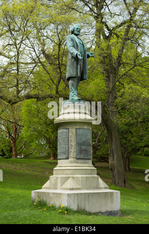 Frederick Douglass Statue in Highland Park Rochester NY Stockfoto
