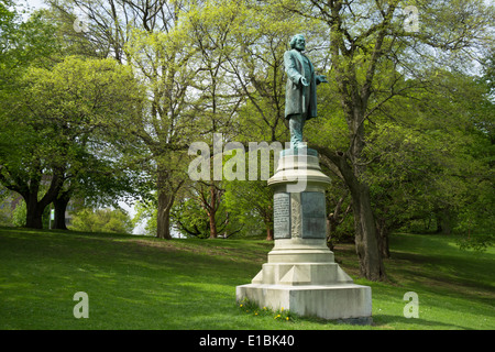 Frederick Douglass Statue in Highland Park Rochester NY Stockfoto