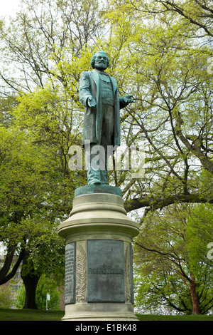 Frederick Douglass Statue in Highland Park Rochester NY Stockfoto