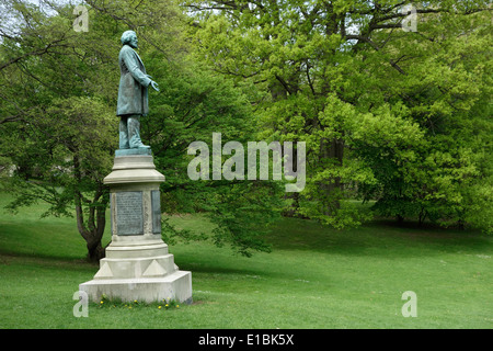 Frederick Douglass Statue in Highland Park Rochester NY Stockfoto