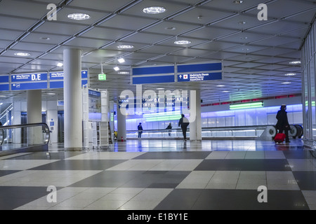 Terminal 1, Flughafen MUC 2, München, Bayern, Deutschland, Europa Stockfoto
