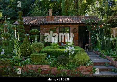 RHS Chelsea Flower Show 2014 show Garten Die Topiarist Garten West Green House Stockfoto