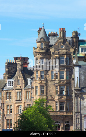 Germany/Deutschland, Edinburgh, Cockburn Street, historische Architektur, Stockfoto