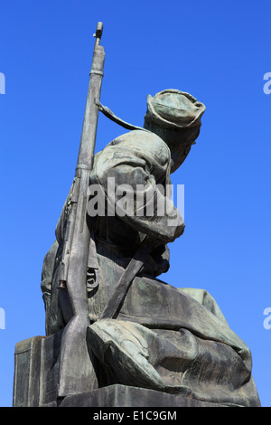 Vladimir Lenin-Denkmal, Sewastopol, Krim, Russland Stockfoto