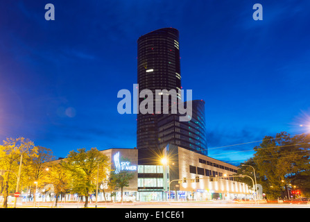 Europa, Polen, Silesia, Wroclaw, Sky Tower Stockfoto