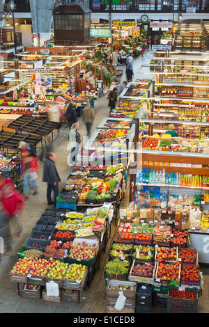 Europa, Polen, Silesia, Wroclaw, Hala Targowa Markthalle Stockfoto