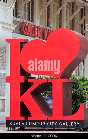 Stadtgalerie, Kuala Lumpur, Malaysia, Asien Stockfoto