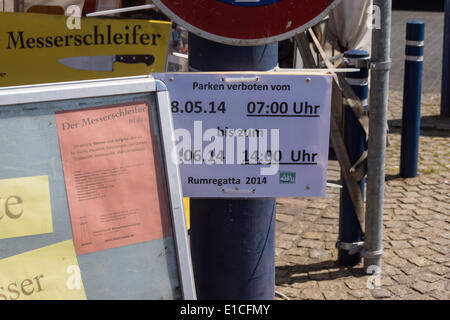 Flensburg, Deutschland. 30. Mai 2014. Eindrücke des ersten Tages des Rum Regatta 2014 Flensburg in Flensburg, Schleswig-Holstein, Nord-Deutschland-Kredit genommen: Björn Deutschmann/Alamy Live News Stockfoto