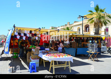 Marsaxlokk, Marsaxlokk, südöstlichen Viertel, Malta Xlokk Marktregion, Republik Malta Stockfoto