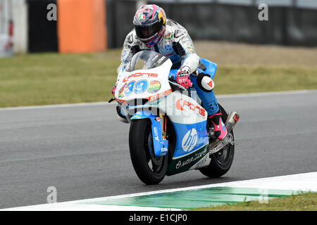 Mugello, Italien, 30. Mai 2014. Louis Salom (Pons HP 40) in den freien Trainingssitzungen auf Mugello Credit: Gaetano Piazzolla/Alamy Live News Stockfoto